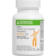 Formül 2 Vitamin ve Mineral Kompleks Erkekler İçin 60 Tablet